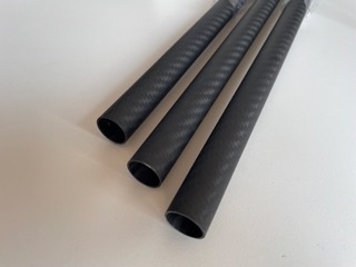 Tail boom matte carbon fibre - KSMUK40-T02