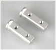 Elevator Servo Mount Futaba ALU Silver 2.5mm - KSM10-C21