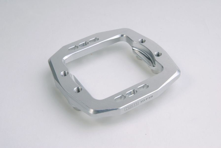 Engine mount center ALU silver - KSM10-F18