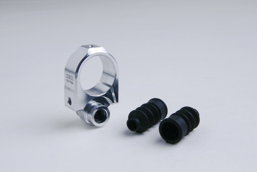 Tail Boom Support Drive Set ALU Silver - KSM10-T09