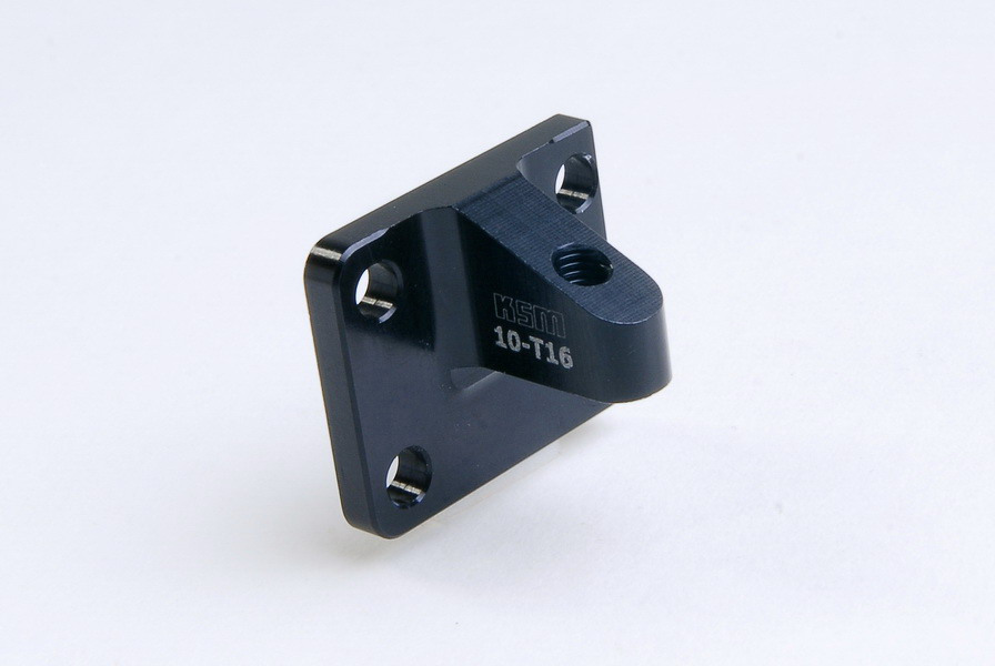 Tail gear case cap ALU Black - KSM10-T16
