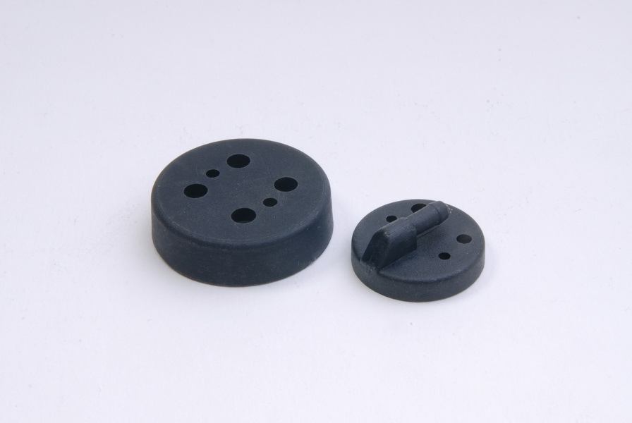 Fuel Tank Cap Set Plastic Black - KSM70-FT02
