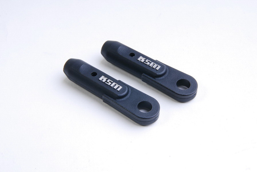 Tail boom support end plastic black (R) - KSM70-T01