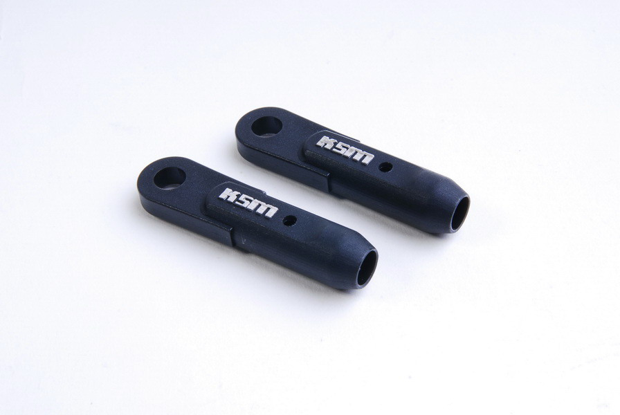 Tail boom support end plastic black (L) - KSM70-T02
